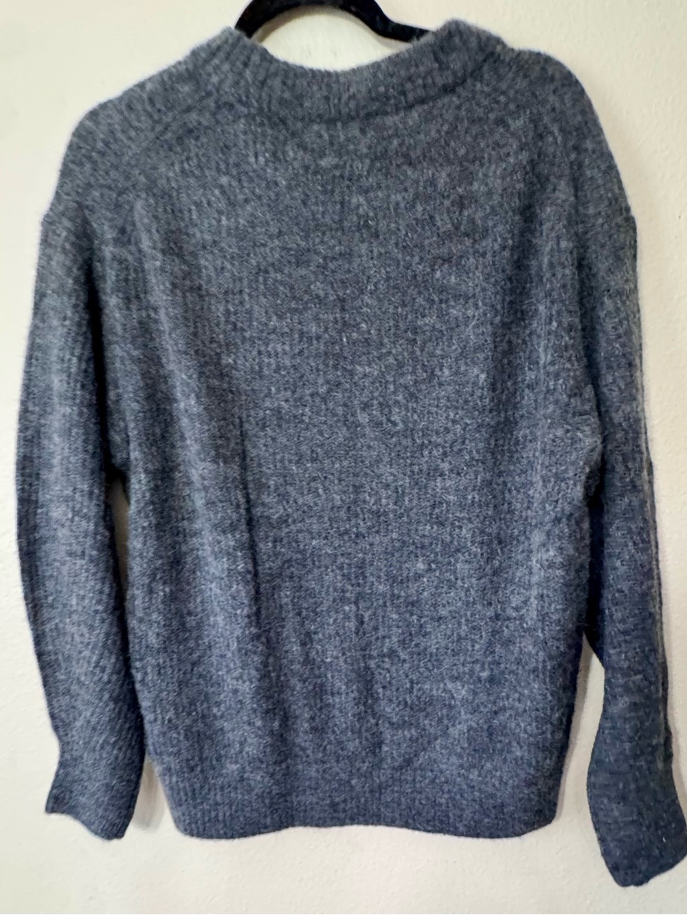 Everlane Women’s Cocoon Crew Alpaca Wool blend  Sweater Gray M NWT - Picture 6 of 6